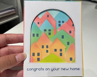 carte félicitations pour votre nouvelle maison