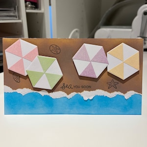carte vacances à la plage