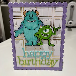 Monsters & Co. card