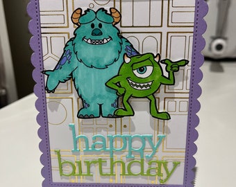 Monsters & Co. card