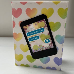 Carte téléphone shaker
