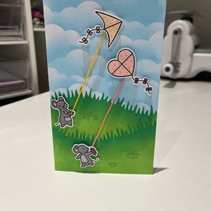 souris et cerf-volants