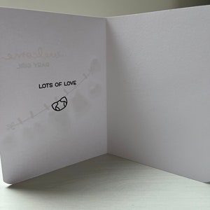 Carte petit linge de bébé image 5