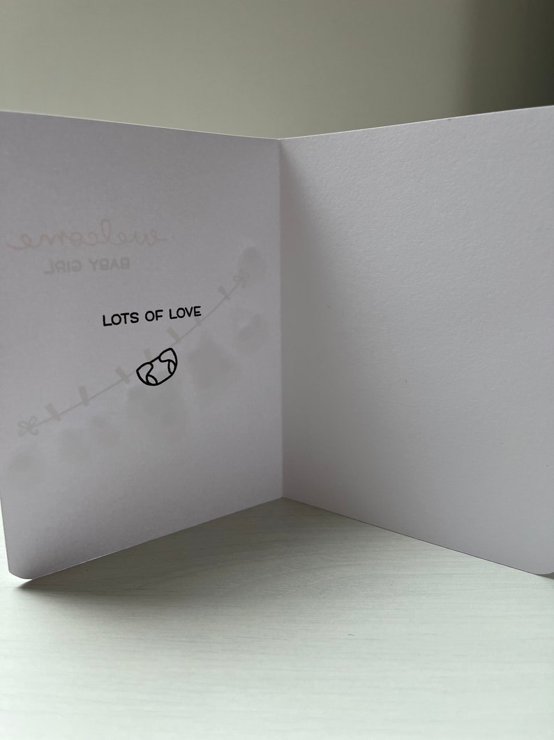 Carte petit linge de bébé image 5