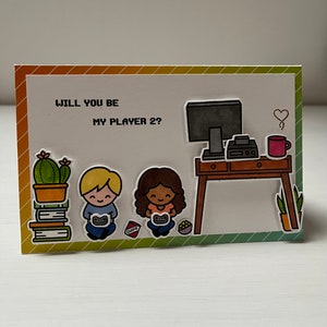 Carte couple geek image 2