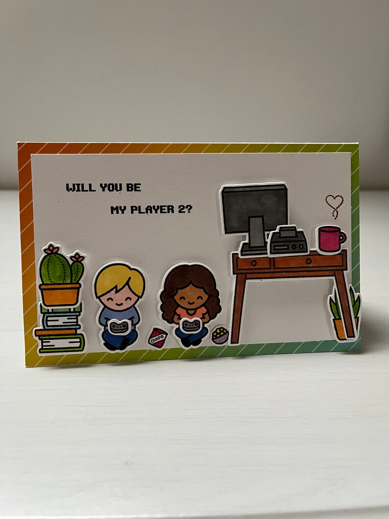 Carte couple geek image 2
