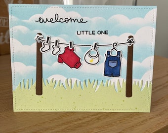 Birth card to personalize