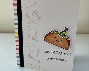 Taco Birthday Card