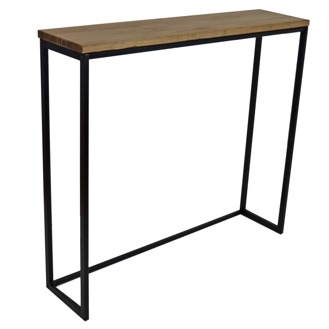 Narrow High Table iCub Big Wood Industrial 30x120 110cm High Etsy