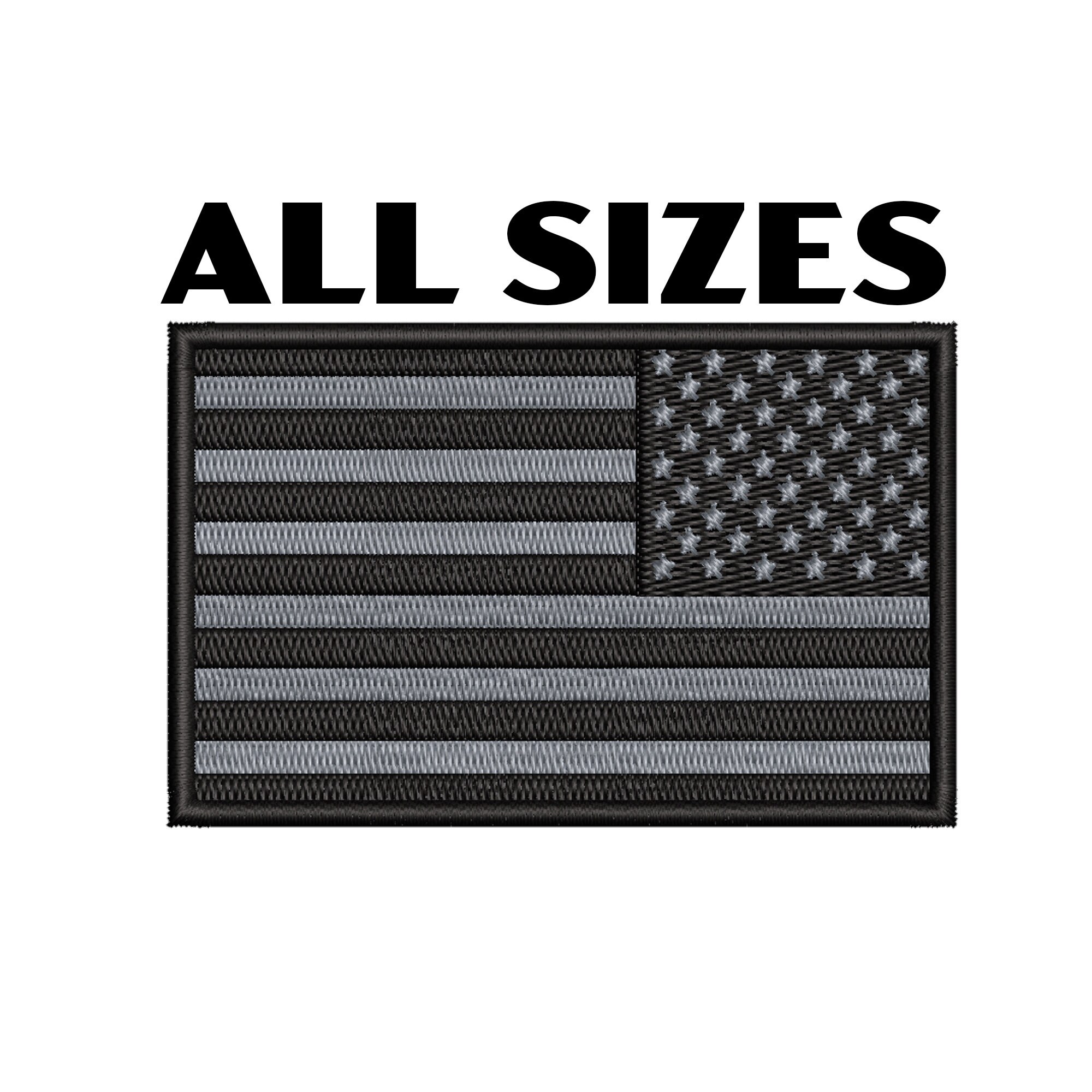 3.5x2 Inch Infrared Kryptek Yeti IR Reflective US Flag Patch