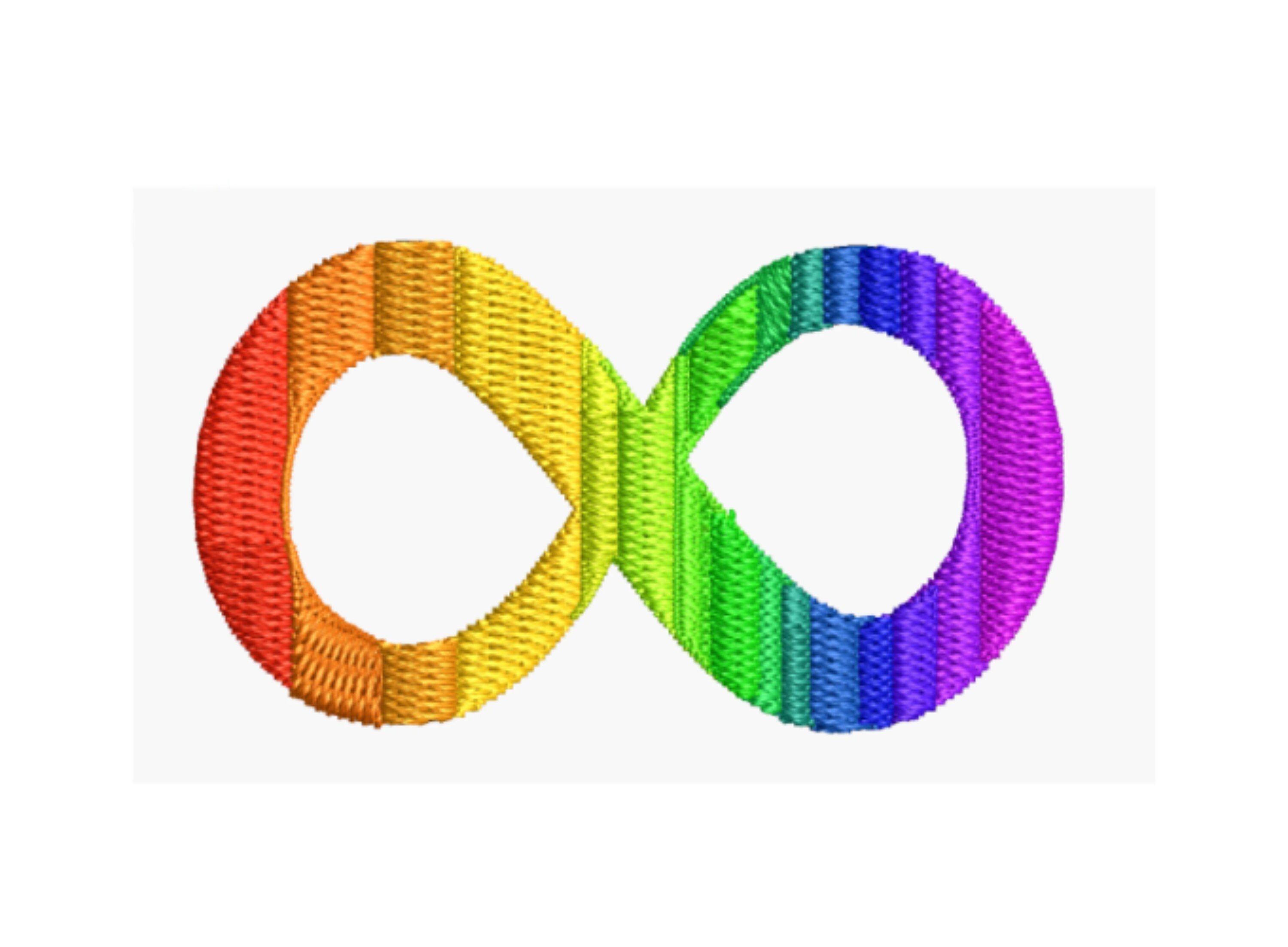 Infinity Symbol Ribbon Patch Embroidered DIY Iron-on/sew-on - Etsy