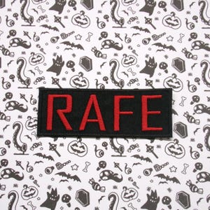 Embroidered Sew Iron Black Kreepy Jacket Vest Patch Clothing Accessory Applique Embroidered Sew Iron Black Kreepy Jacket Vest Patch Clothing Accessory Applique