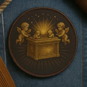 Ark of The Covenant Patch/UFO Patch/Area-51 Patch/Iron On Patch/Paranormal Patch/XFiles Inspired Patch/Government Secrets Patch/Space Gift