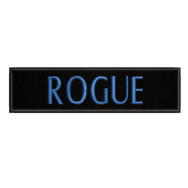 Alliance Rogue Toon Role Playing Classes Warrior Monk Paladin Iron-on/Sew-on Embroidered Gamer Patch Name Tag - DPS Damage Tank Healer WOW