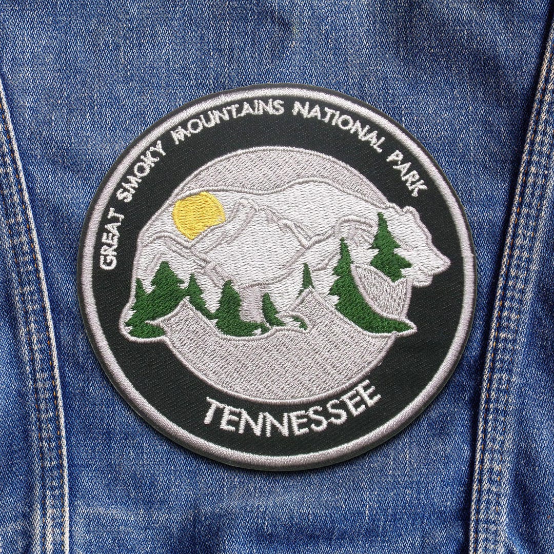 Great Smoky Mountains Park Patch Embroidered Iron-on Applique for ...