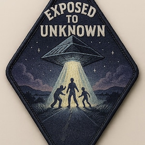 The Cash-Landrum Encounter Patch/Iron On Patch/Government Secrets & Cover-Ups/Paranormal Badge/UFO Area-51/Sew-On Applique for Clothing Hats