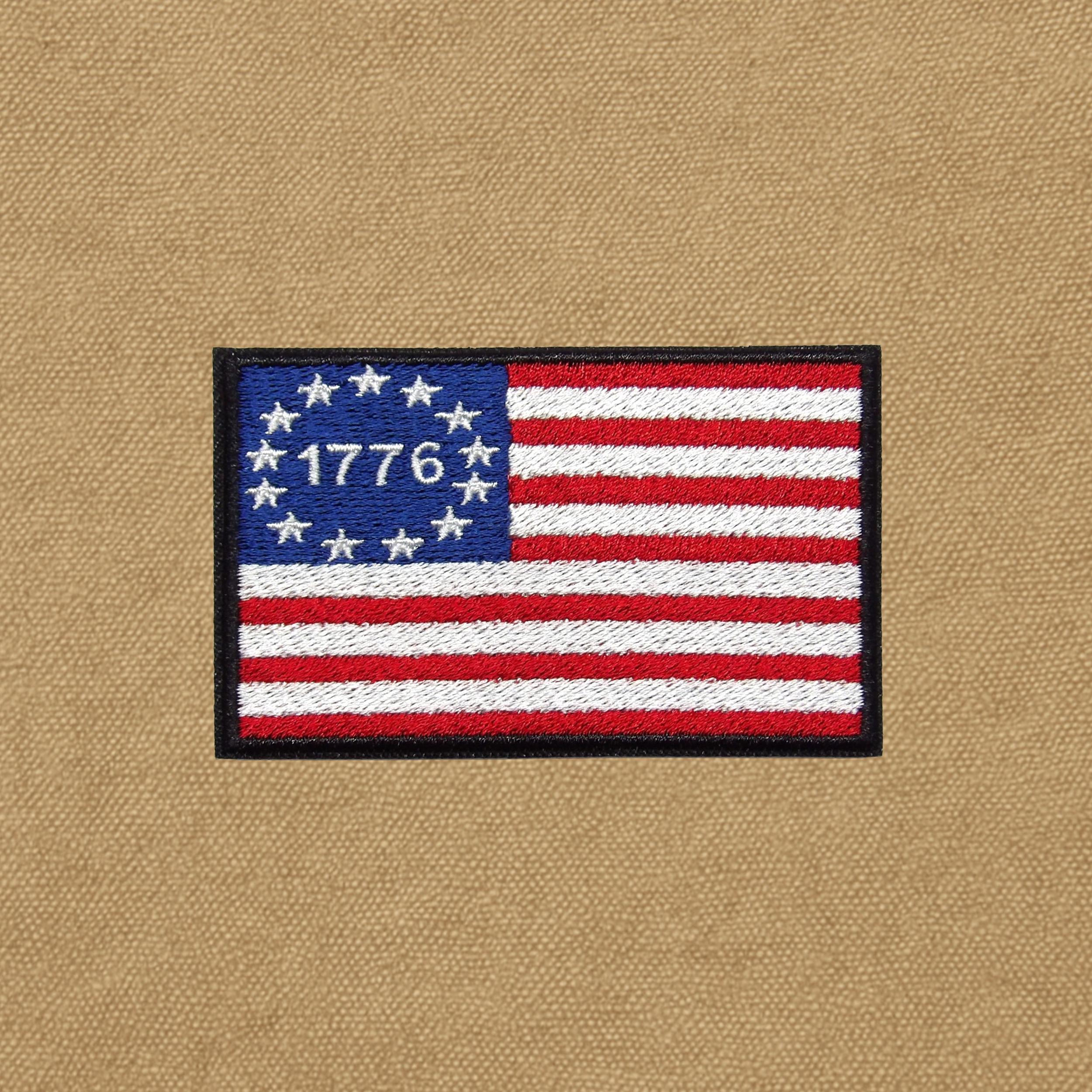 STOLZ AUFNÄHER Bestickt Mit US-Flagge - Zum Aufbü Produktbild-Vorschau 8