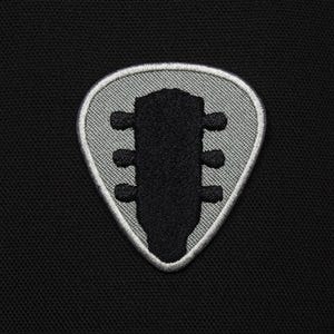 Guitar Picks & Bass Picks Patch/Iron-On Patch/Music Rock Band Badge/Embroidered Sew-On Applique for Clothing Vest/Jacket Jeans Bags Backpack