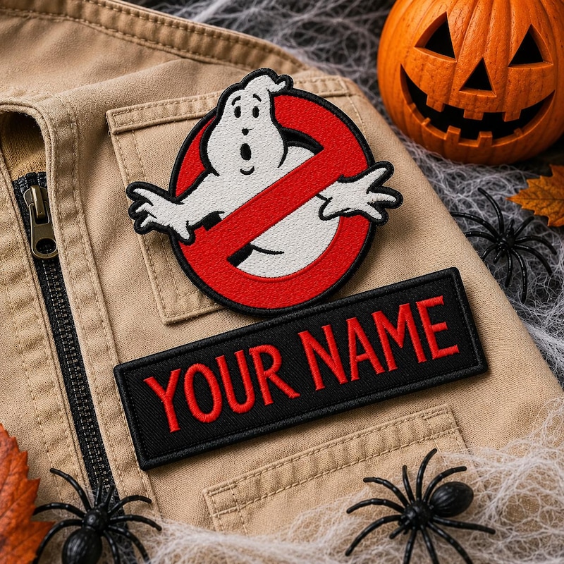 Ghost Buster Patch Custom - Etsy