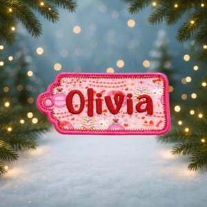 Personalized Name Patch Embroidered, Custom Text Patches Embroidered, Sew On/Iron On Patch Applique for Clothes Backpacks, Custom Name Patch