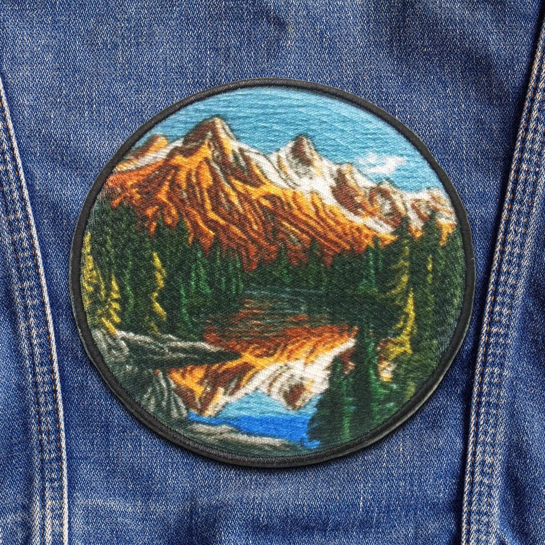 Toppa Da Viaggio Toppe Fai-da-te Ricamate Con Animali Di Montagna - Foto 7