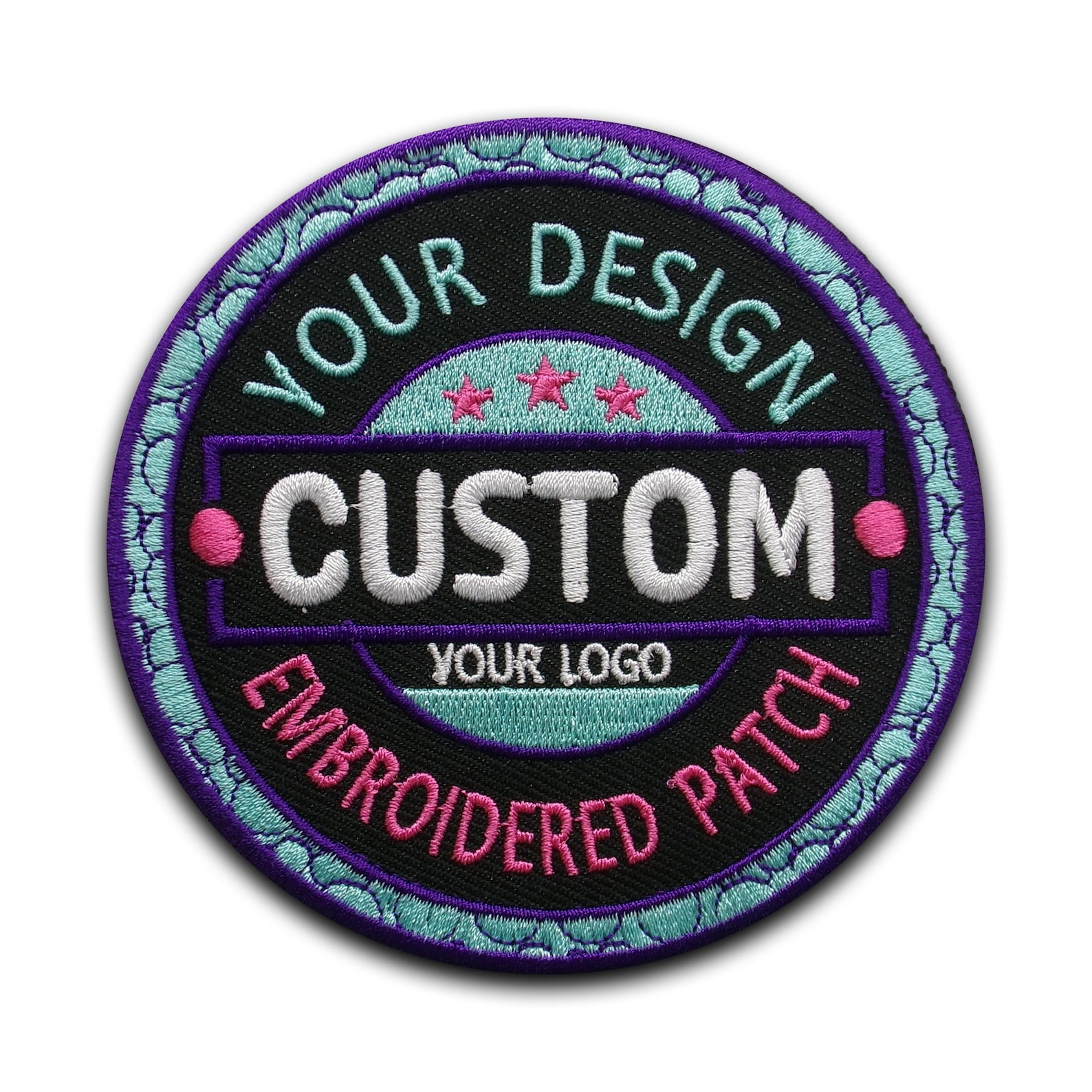 Custom Embroidery Image Patches Personalized Design Your Own Patch ...