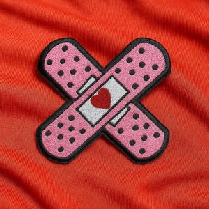 Kids Bandage Patch/Iron-On Patch/Kids Patch/Embroidered Sew-On for Jacket, Clothes, Backpack, Boo Boo Fix-It Patch/First Aid/Medical Patch