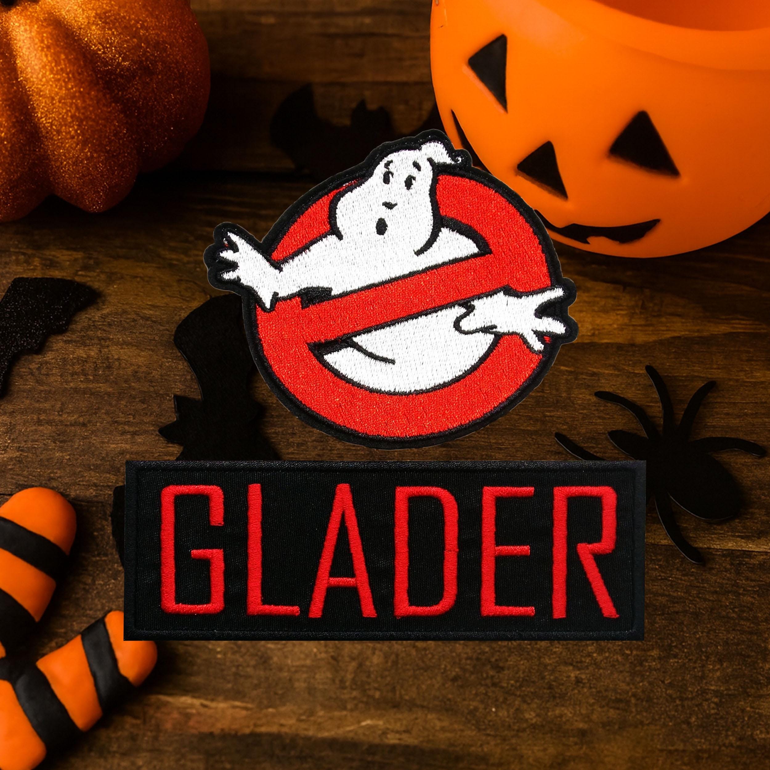 Patchs Brodés Ghostbusters - Lot De 2, Diamètre 8cm, à Repasser Ou Coudre, Pour Veste, Sac à Dos
