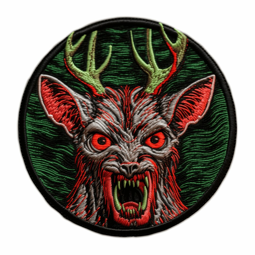 Buck Patch Embroidered Iron-on/sew-on DIY Applique for - Etsy
