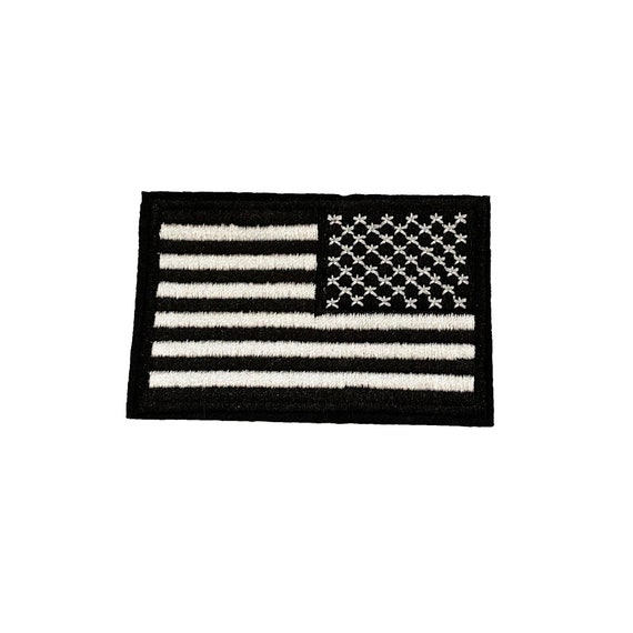Reverse USA Shoulder Patches - Iron-On