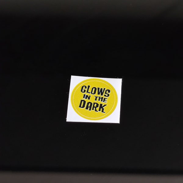 Funko Pop Glows in the Dark replacement sticker