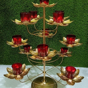 3 Tier Candle/Tea Light Holder  for wedding decoration temple decoration home decoration