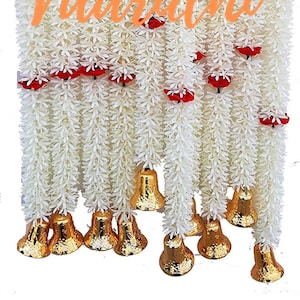 5 Ft Jasmine garlands/Mogra Chameli Garlands  For Wedding Decoration, Mehndi Decoration, Temple Decoration, Event Decoration, Islamic
