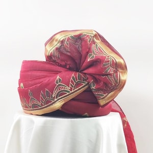 Indian Turban Baraati Unisex Turban/Safa Royal Wedding Pagdi  for Wedding Baraat Men, Wedding Wear Pagdi, Holi, Navratri Garba