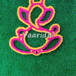 Ganesh ji recorte pendurado para decoração de casamento mehndi decoração shadi decoração haldi ganesh pendurado decoração diwali