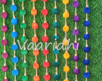 10ft Decorative Ball  Garlands long   For Wedding Decoration, Stage BackDrop, Bead Hangings Mandap Decor ,haldi Decor, Islamic Event