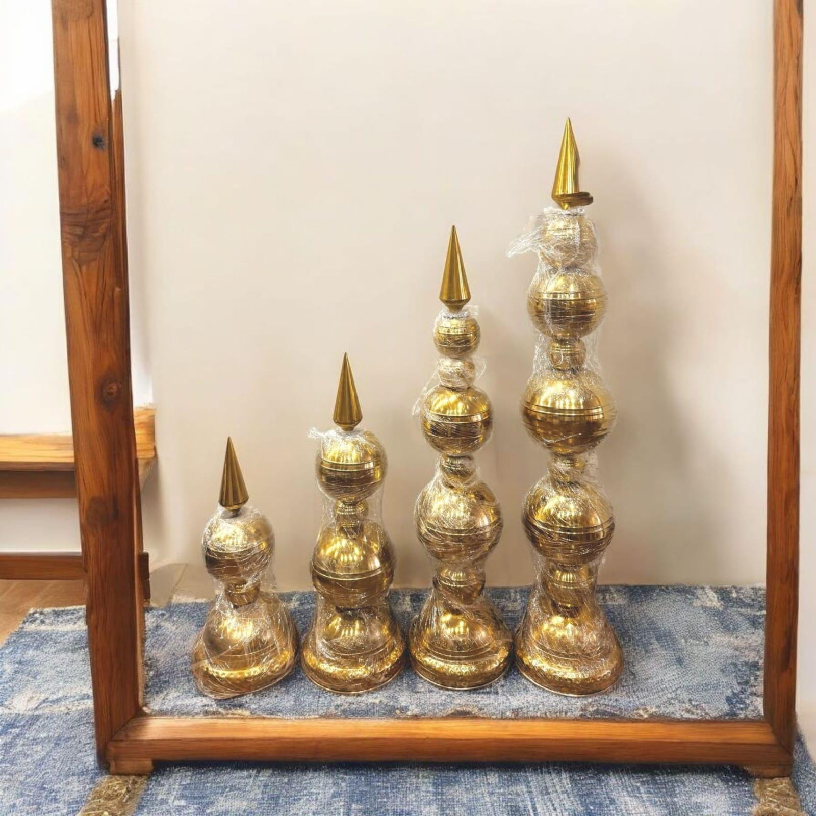 Brass Kalash Minar Showpiece Kashi Vilakku for Temple Wedding Decoration  Event Decor Spiritual Decor - Etsy