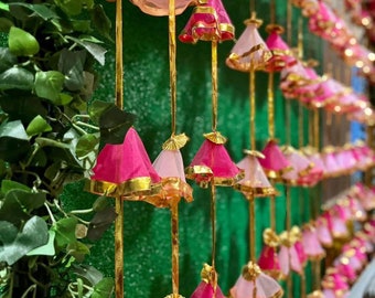 6ft  Event Hangings for Mandap Decoration.Wedding  Mehndi Decoration Indian Shaadi Haldi  Gota Decor Hangings Outdoor Decoration