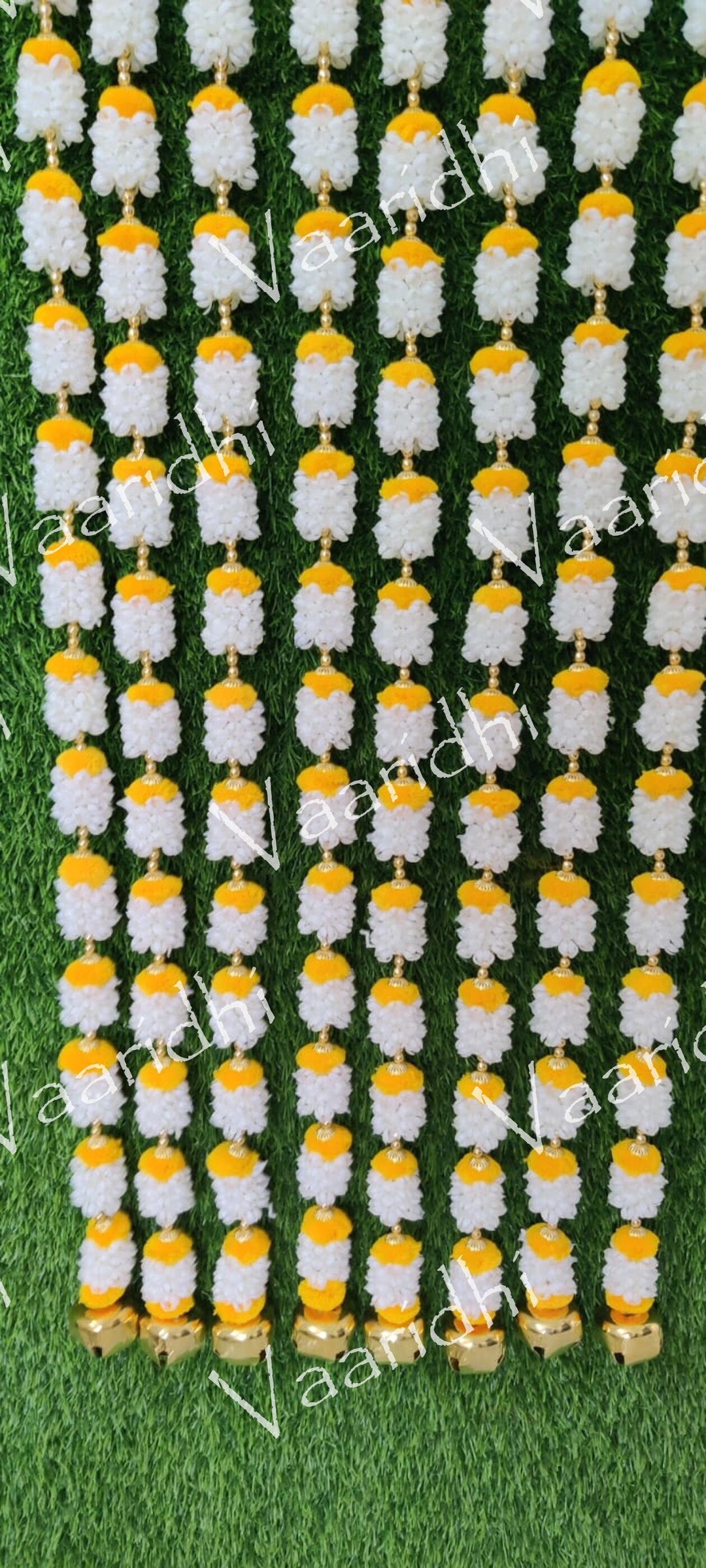 6ft Mogra Jasmine Artificial Flowers for Indian Wedding Decoration