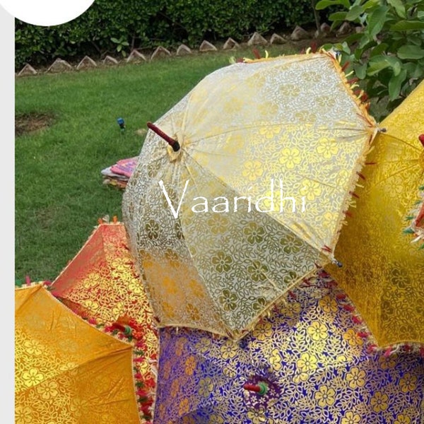 BULK LOT Wedding Umbrella Decor Umbrella Haldi Umbrella Wedding Decoration Party Parsols Mehndi Decoration   Umbrella Indian Handicraft