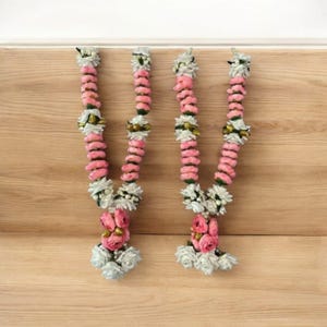 Varmala Flower Garland Peony and Rose Wedding Mala, Puja Mala,  Jaimala , Sagan Mala, Indian Garland, Flower Garland, Asian Wedding Garland