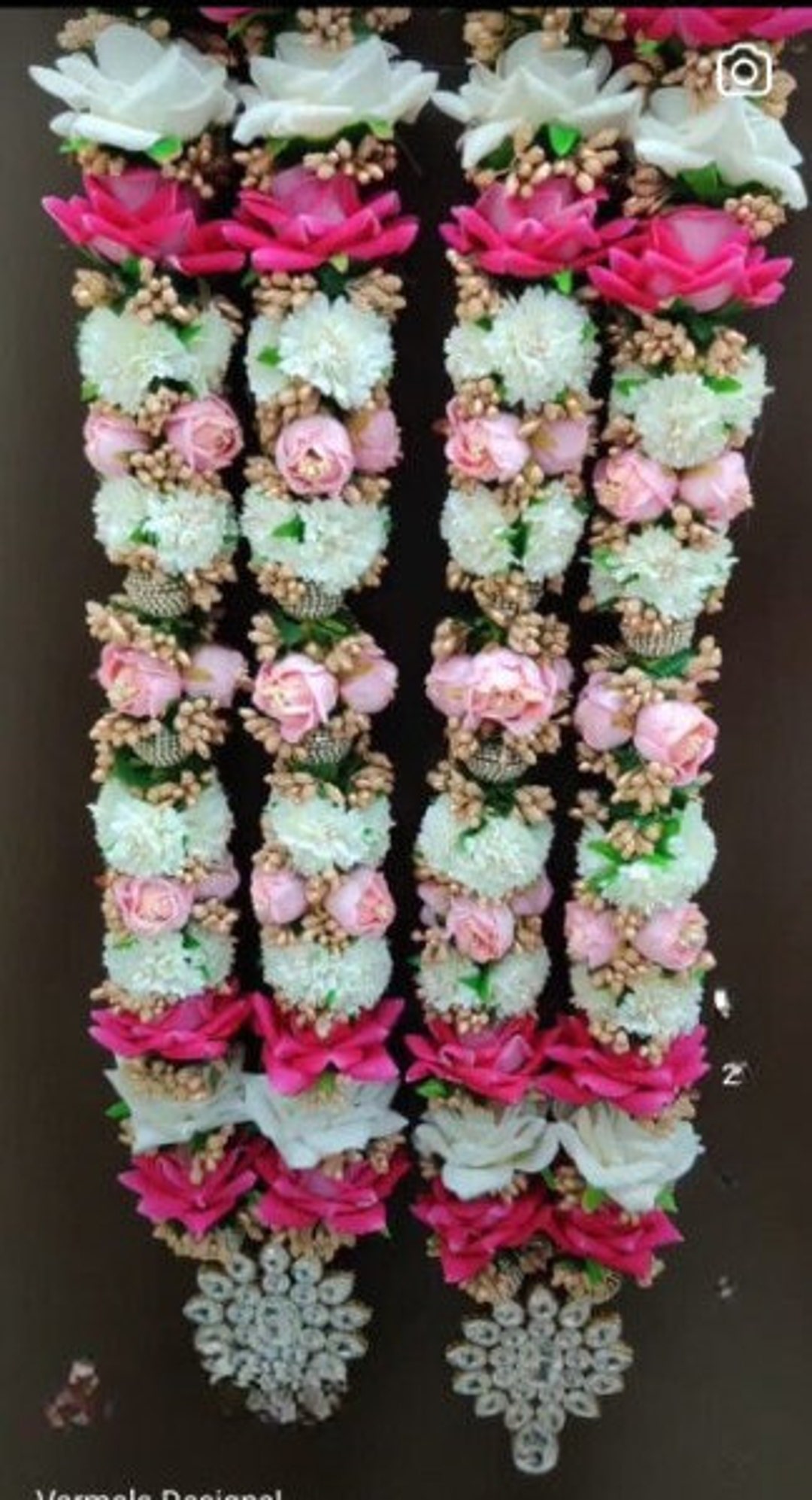 Trending Pair of Artificial Rose Flower Milni Mala, Wedding Mala, Honor Mala, Varmala, Jaimala