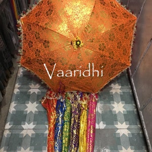 BULK LOT Wedding Umbrella Decor Umbrella Haldi Umbrella Wedding Decoration Party Parsols Mehndi Decoration Umbrella Indian Handicraft image 4