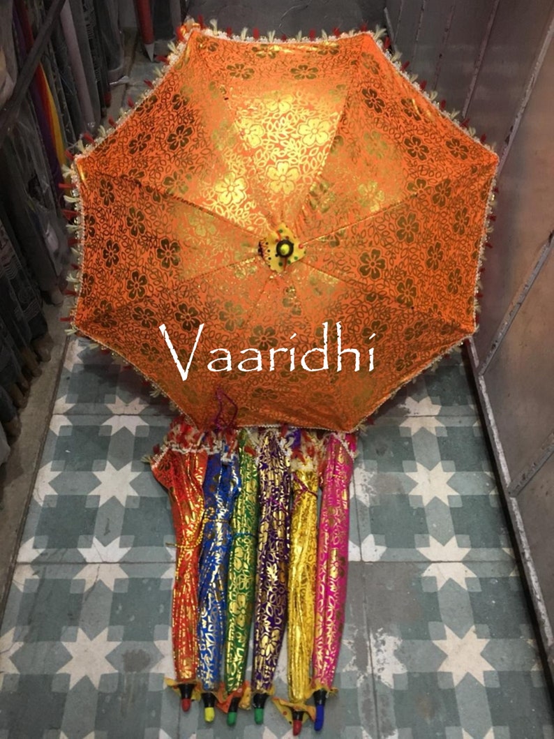 BULK LOT Wedding Umbrella Decor Umbrella Haldi Umbrella Wedding Decoration Party Parsols Mehndi Decoration Umbrella Indian Handicraft image 4