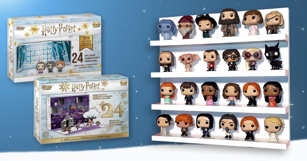 Red Shelf for Advent Calendar Pocket POP Funko - Etsy