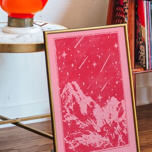 vintage poster of starfall