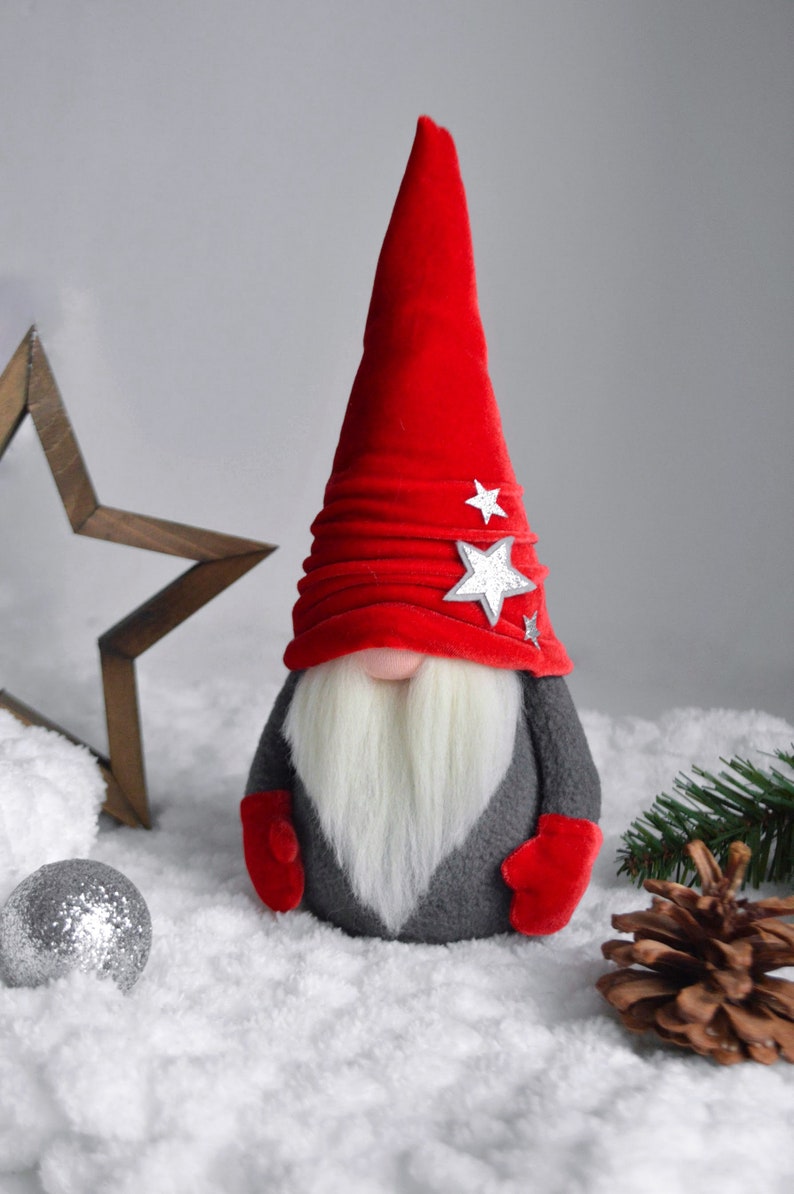 Christmas Gnome Handmade Norwegian Gnome Christmas Elf | Etsy