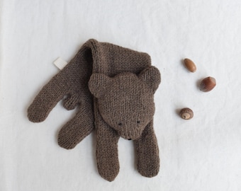 Digital knitting pattern for a bear / knitting pattern for a bear / pattern for a cuddly bear / knitting toy