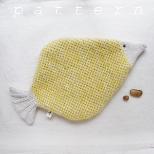 Modello DIGITALE a maglia di pesce / modello a maglia di pesce / modello di peluche a forma di pesce