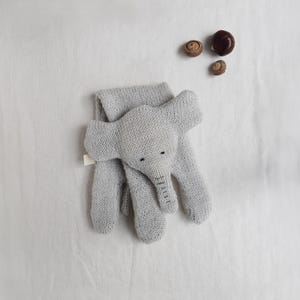 Padrão de tricô digital para um elefante / padrão de tricô de elefante / padrão de brinquedo de pelúcia de elefante / brinquedo de tricô
